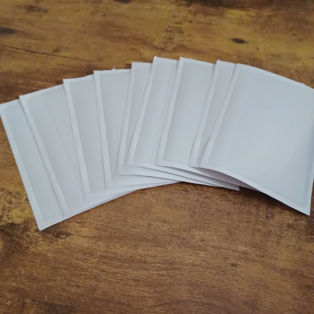 10 self adhere protective label pocket
